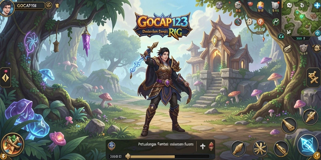 Tampilan gameplay GOCAP123 yang menegangkan dan menawan.