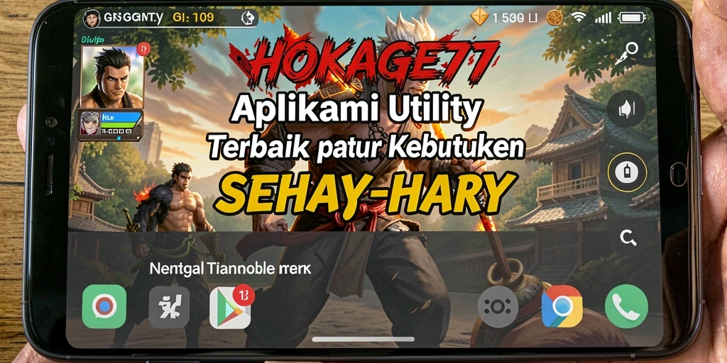 Tampilan antarmuka HOKAGE77 yang intuitif dan modern.