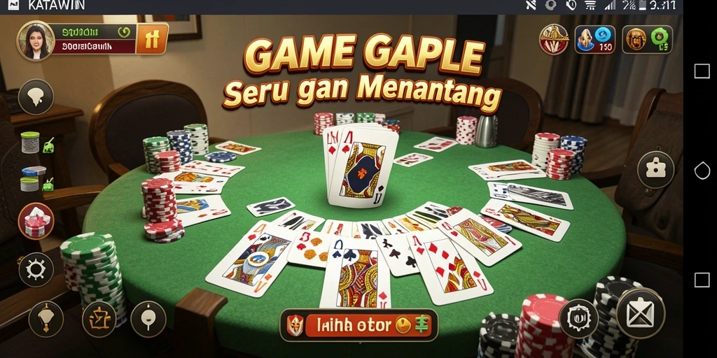 Tampilan gameplay KATAWIN yang menarik dan interaktif.