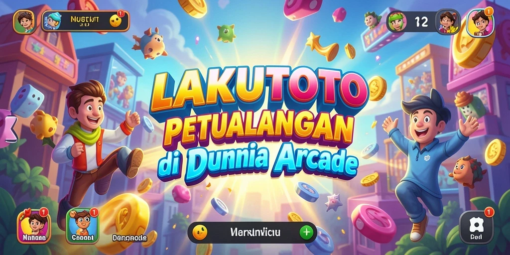 Tampilan gameplay seru dan menarik dari LAKUTOTO.
