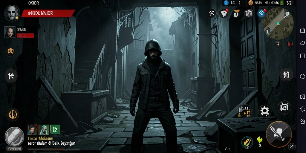 Menakutkan dan penuh ketegangan, gameplay OKIDR membuat jantung berdebar.