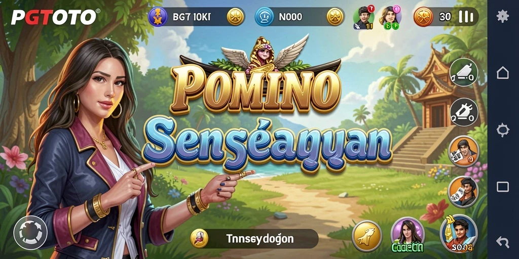 Screenshot PGTOTO menunjukkan gameplay santai dan grafis yang menarik.