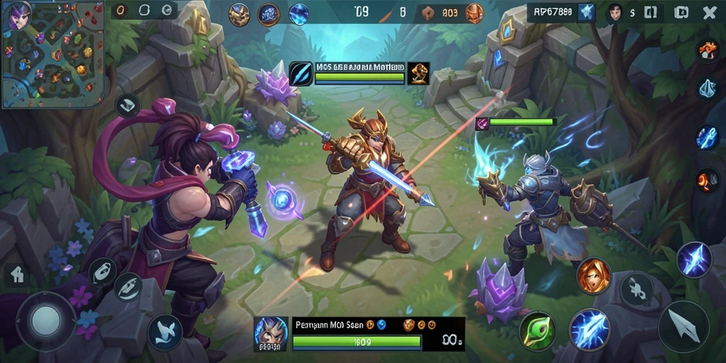 Tangkapan layar gameplay menarik RP6789 dengan aksi seru.