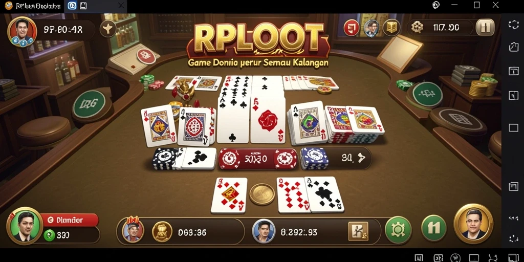 Tampilan gameplay menarik dari RPLOOT yang penuh tantangan.
