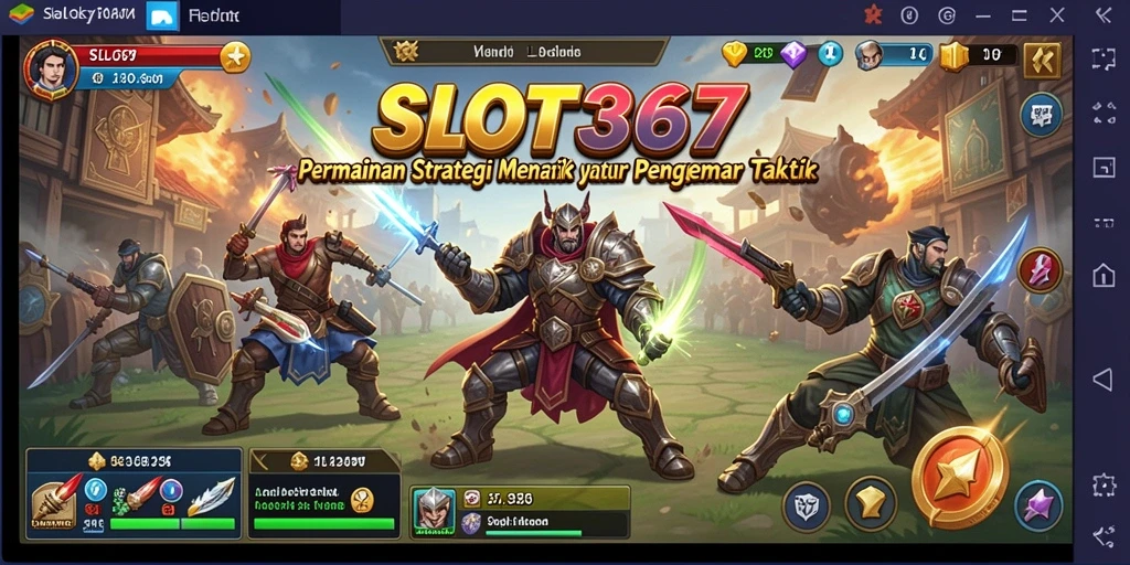 Screenshot gameplay SLOT367 menampilkan aksi strategi yang mendebarkan.