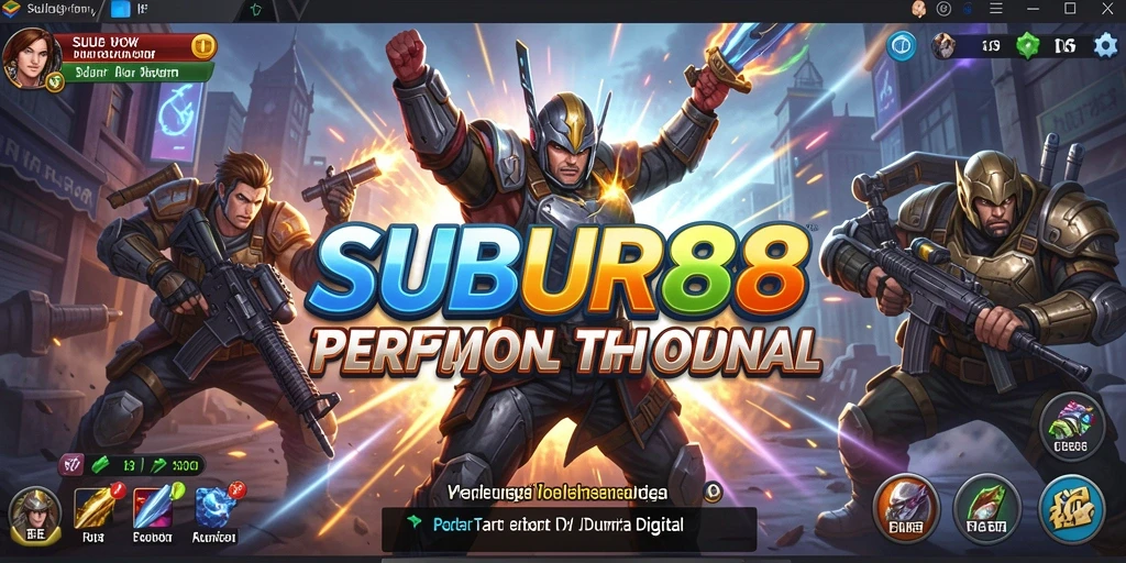 Screenshot gameplay SUBUR88 menampilkan aksi pertarungan yang mendebarkan dan visual yang menawan.