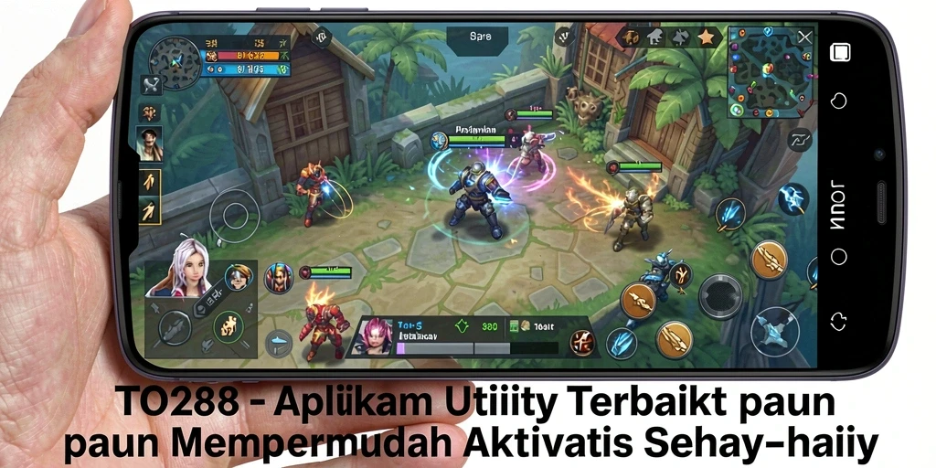 Tampilan utama TO288 yang menunjukkan fitur Utility unggulan.